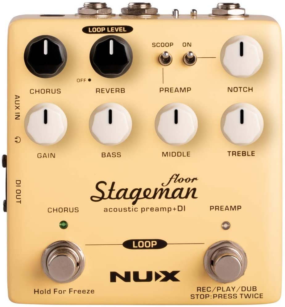 Предусилитель для акустической гитары NUX NAP-5 Stageman Floor