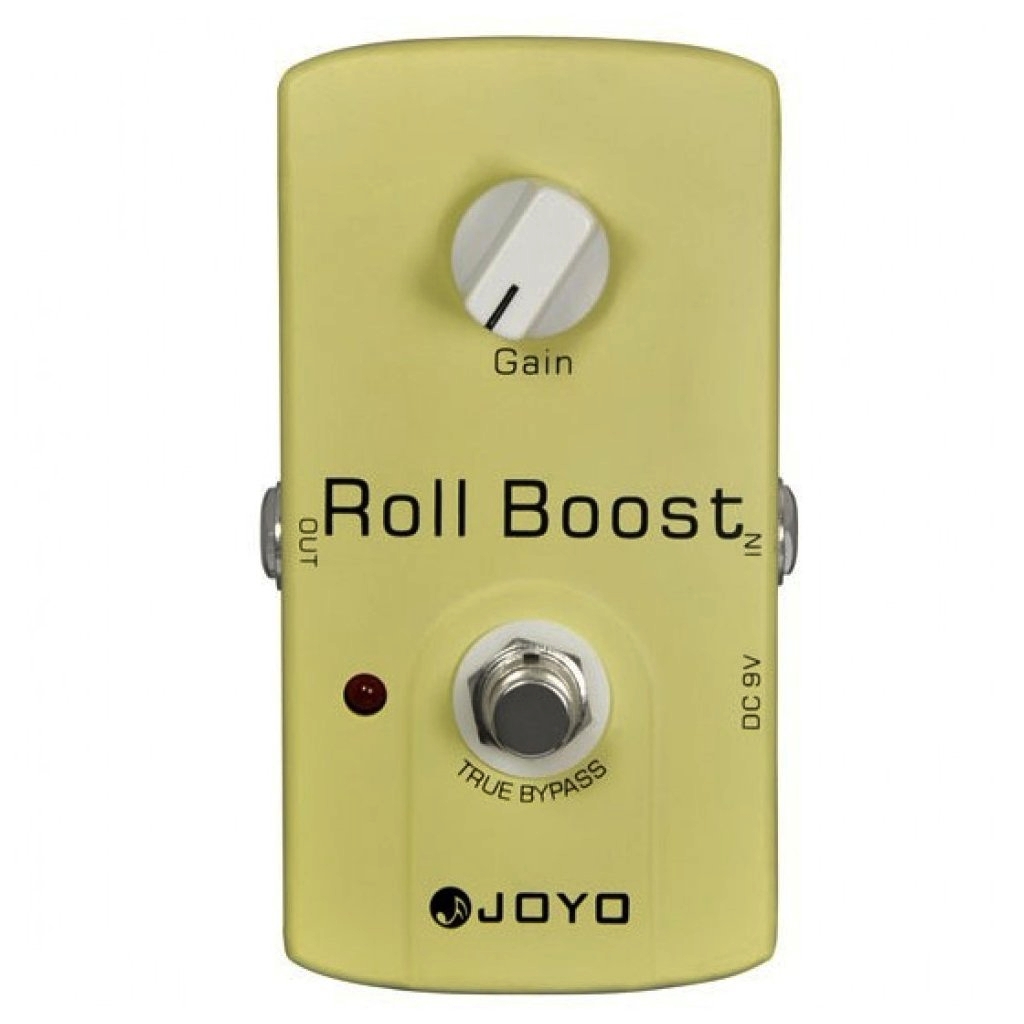

Педаль эффектов Joyo JF-38-Roll-Boost, Желтый, JF-38-Roll-Boost