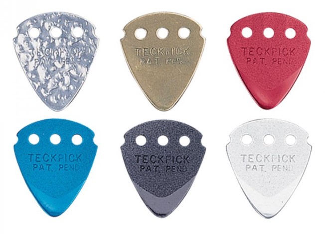 фото Набор медиаторов dunlop 4670 teckpick anodized aluminum plectra 72 шт