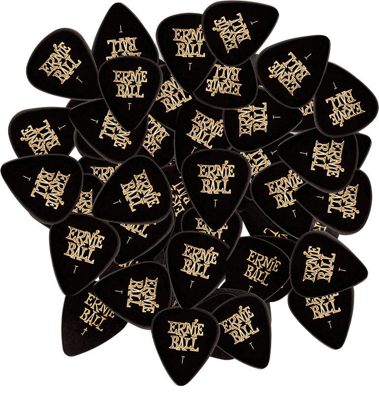 

Набор медиаторов Ernie Ball 9104 U 0.46 мм черные, 144 шт, Черный
