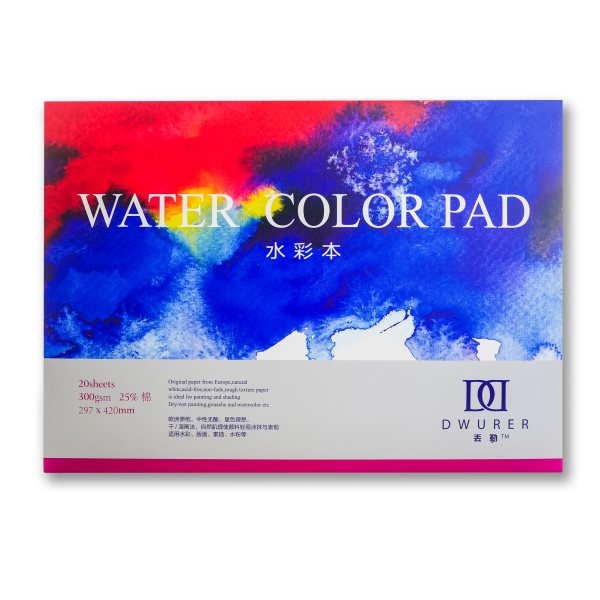 

Альбом-склейка для акварели Potentate Watercolor Pad 29,7x42 см 20 л 300 г