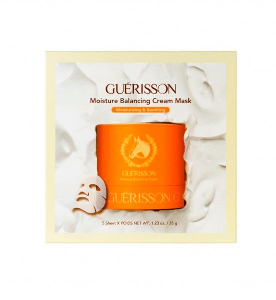 

Тканевая маска Guerisson для лица cream mask Moisture Balancing