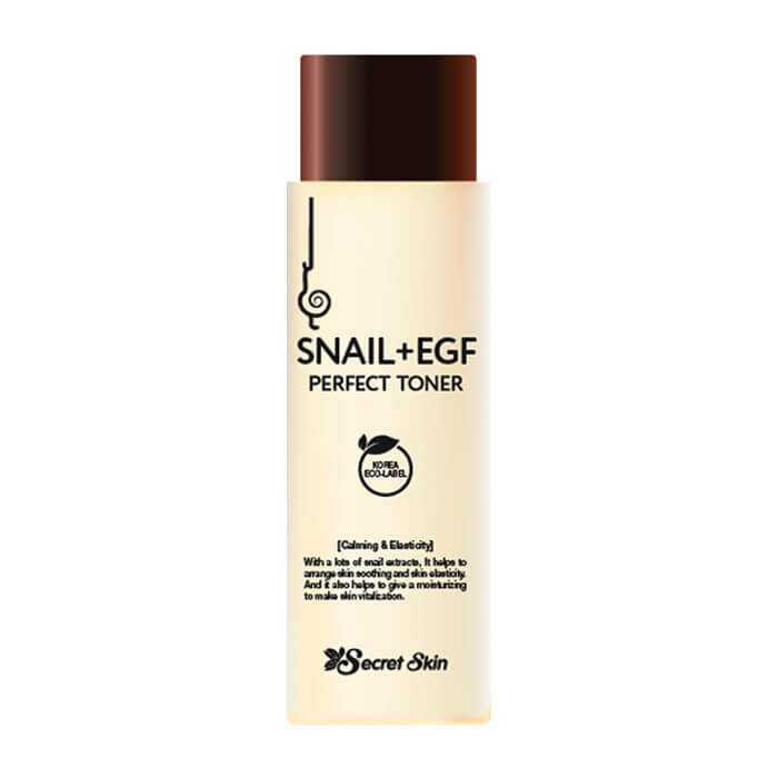 

Тонер для лица с экстрактом улитки и egf Secret Skin snail+egf perfect toner