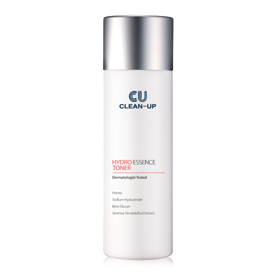 CU SKIN CLEAN-UP Hydro Essence Toner - Увлажняющий тонер-эссенция с бета-глюканом