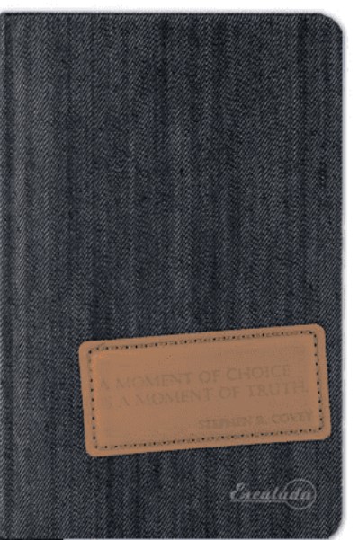 фото Ежедневник недатированный феникс серо-синий джинс, 150х220 мм феникс+