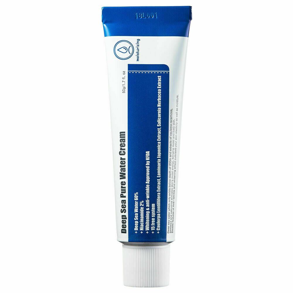 Крем Purito Deep Pure Water Cream с глубоководной водой pure water средство для посуды с эфирным маслом эвкалипта 450