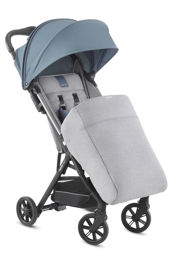 

Коляска прогулочная Inglesina Quid STORMY GREY с накидкой для ног, Quid