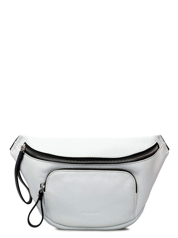 Поясная сумка женская Palio 16930A1-O, белый/черный