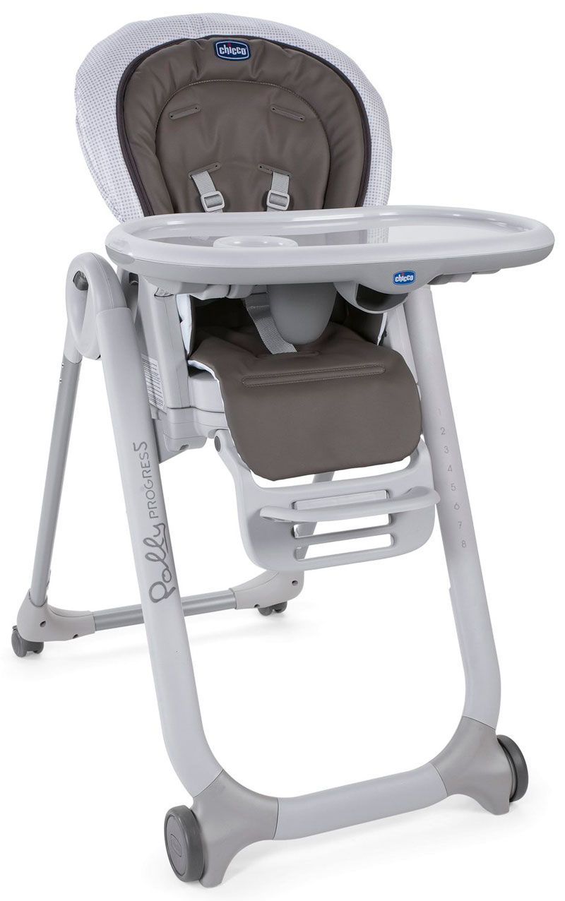 

Стульчик для кормления CHICCO Polly Progres5 Pois, Разноцветный, Polly Progres5