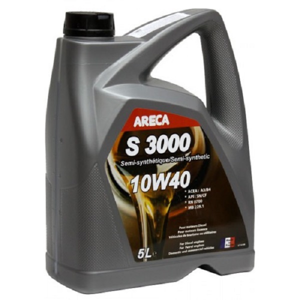 Моторное масло Areca S 3000 10W40 5 л