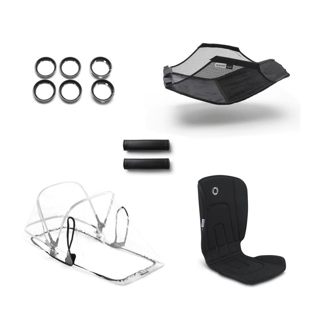 

Комплект Bugaboo Bee5 стильный style set BLACK