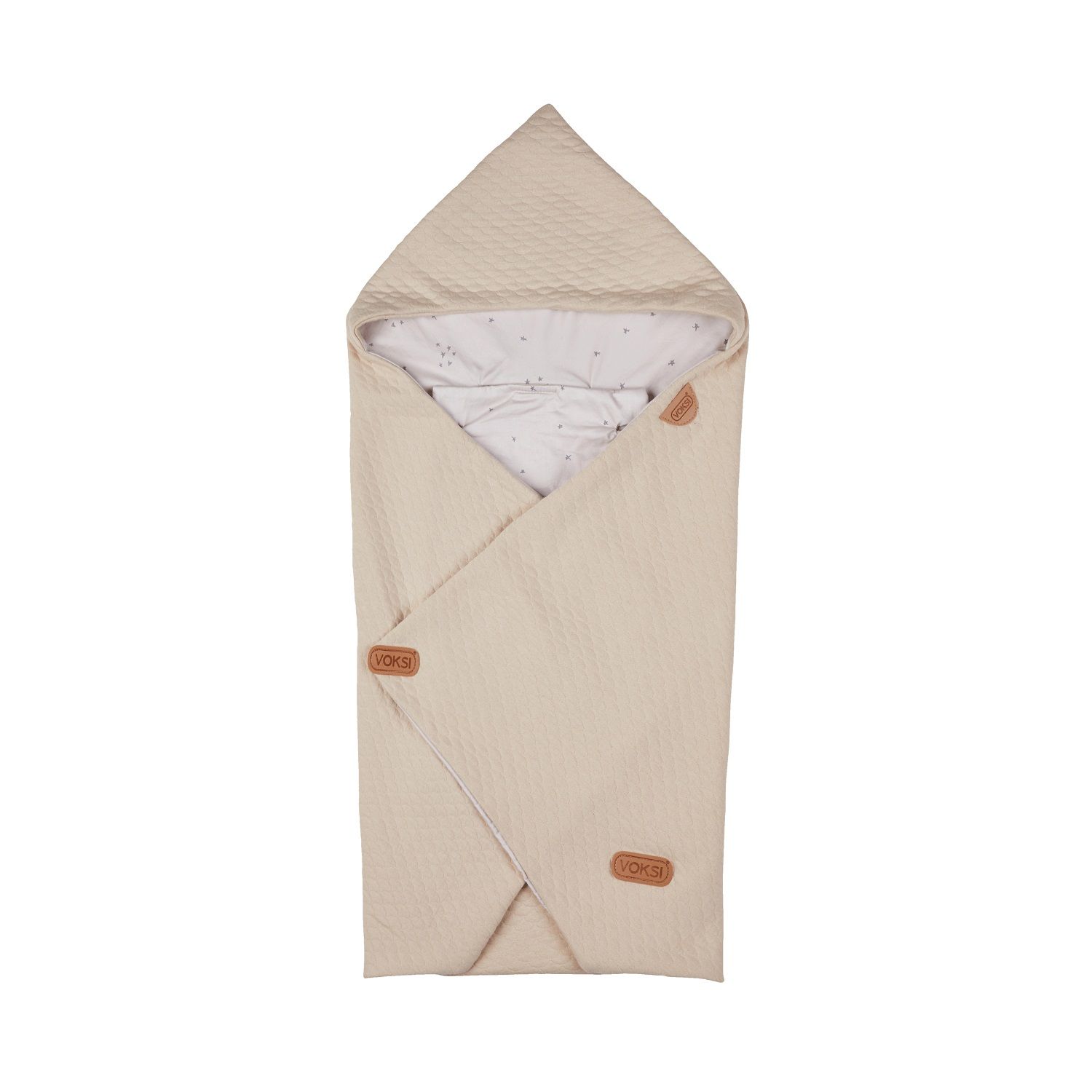 

Одеяло-конверт Voksi Baby Wrap Star Sand