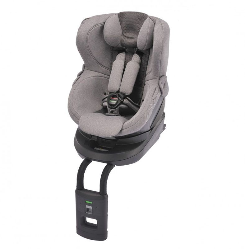 фото Автокресло carmate kurutto 4i isofix цв.серый гр.0/1