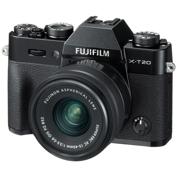 фото Фотоаппарат системный fujifilm x-t20 15-45mm black