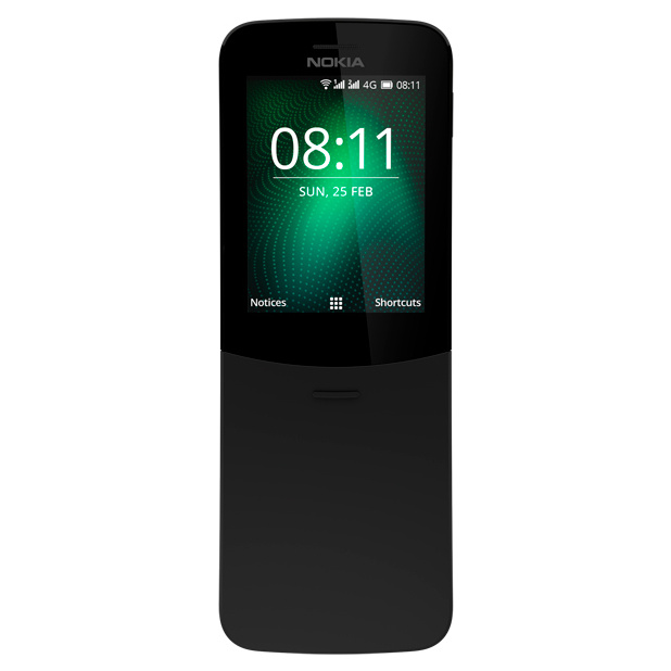 

Мобильный телефон Nokia 8110 (TA-1048) Black, 8110 (TA-1048)