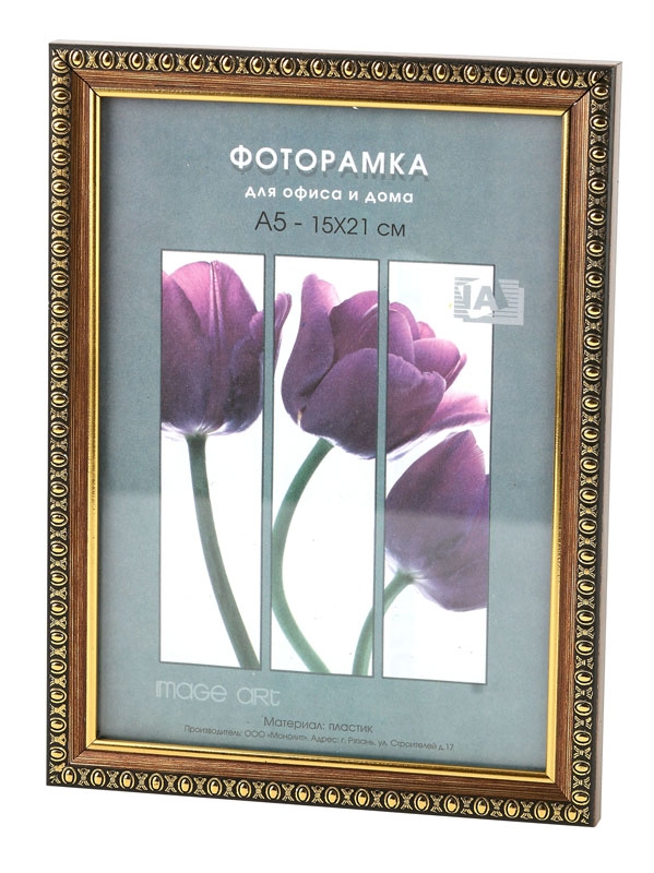 

Фоторамки для фотографий Interior Office 980/1 21x30 латунь, Коричневый;золотистый