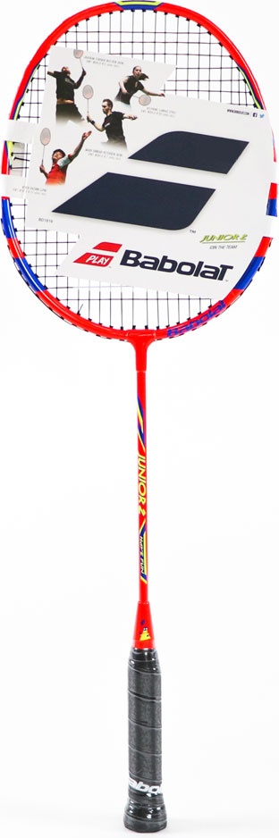 фото Детская бадминтонная ракетка babolat junior 2 (g5 (тонкая), 2u (90-94 грамма))