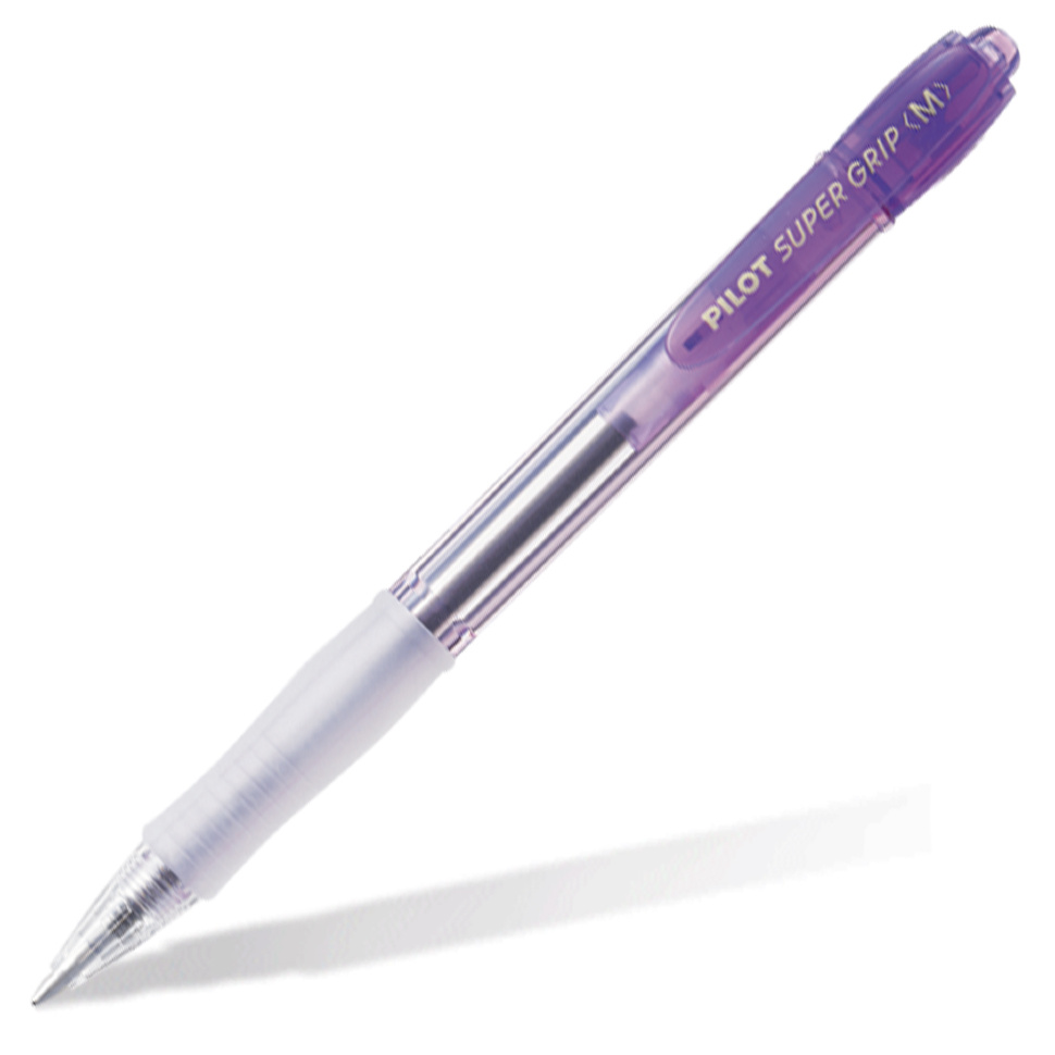 

Карандаш механический PILOT Super Grip Neon фиолетовый корпус 0.5 мм H-185N-V