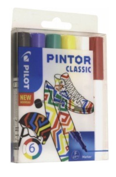 

Набор маркеров PILOT PINTOR Classic 2.9мм 6 ов