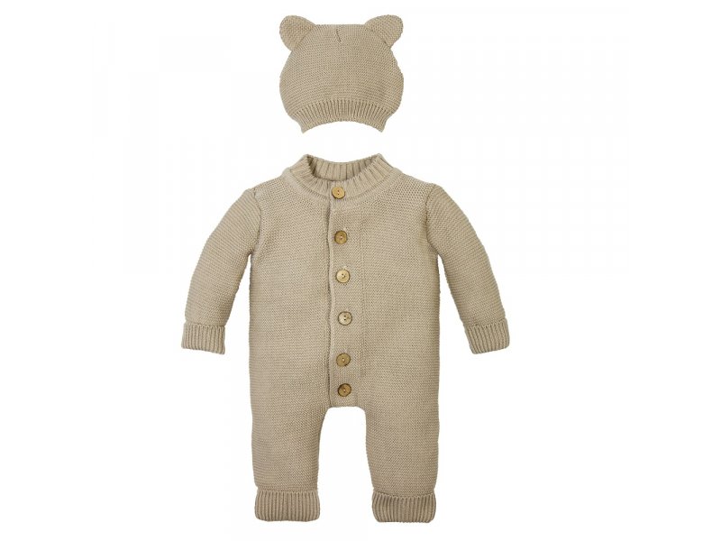 

Комплект одежды Amarobaby, цв. бежевый р.68, AMARO-ODPL501-BE