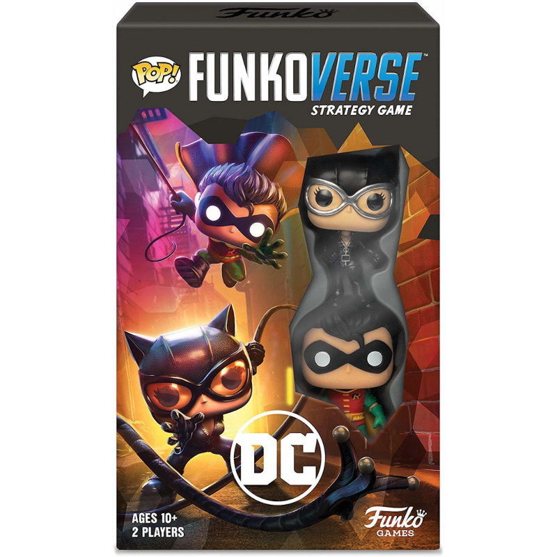 Настольные игры для всей семьи Настольная игра POP! Funkoverse: DC Comics 101 Expandalone 42646