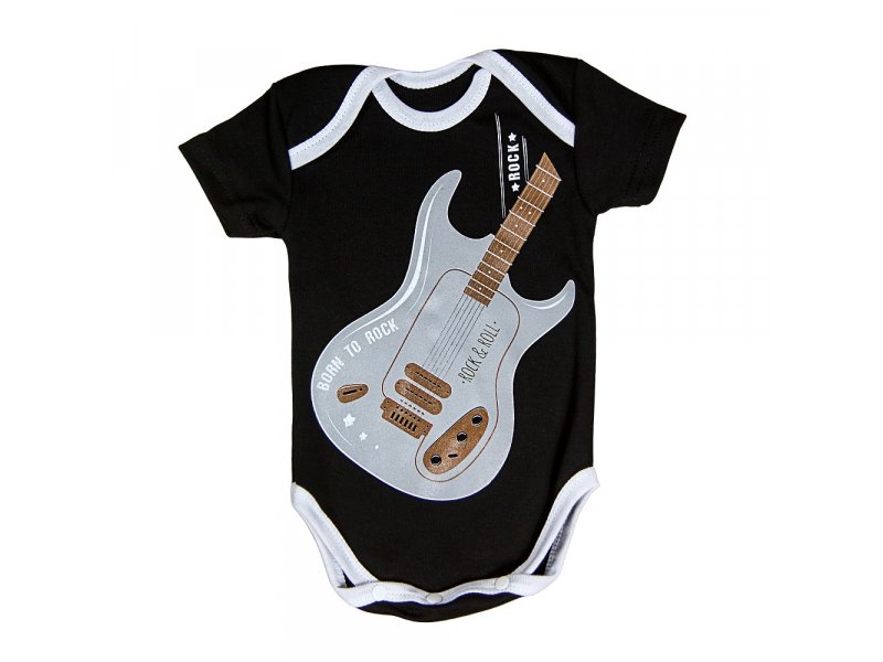 

Боди с коротким рукавом Amarobaby Rock Baby 01 Guitar, р. 56, AMARO-ODR101