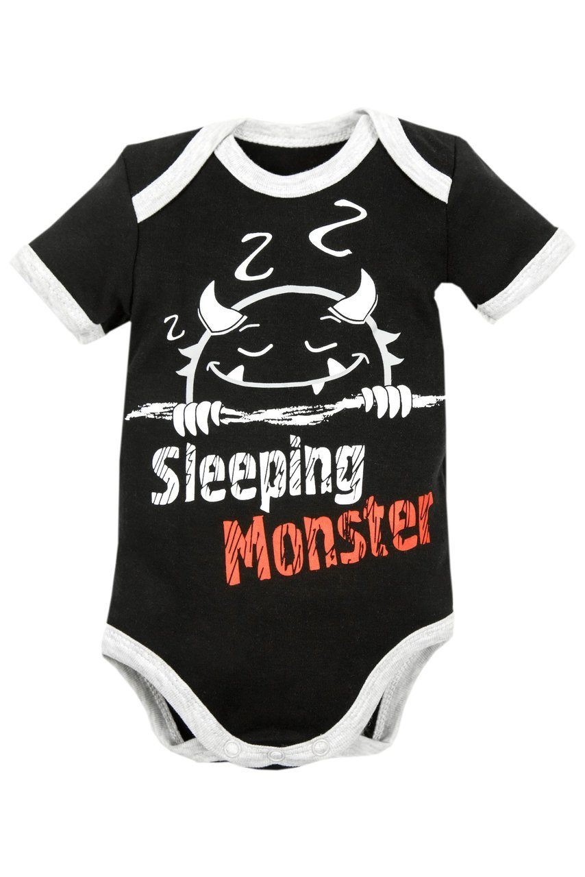 

Боди с коротким рукавом Amarobaby Monsters черная коллекция, р. 68, AMARO-ODM1-Bl0