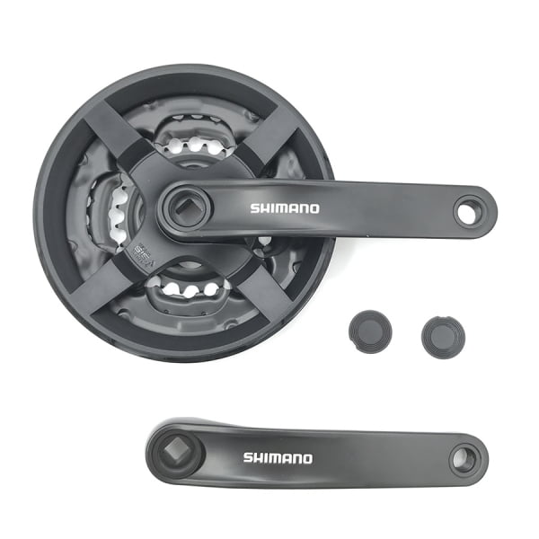 

Шатун Shimano Tourney TY301 150мм 42/34/24 с защитой черный б/уп AFCTY301K244CL