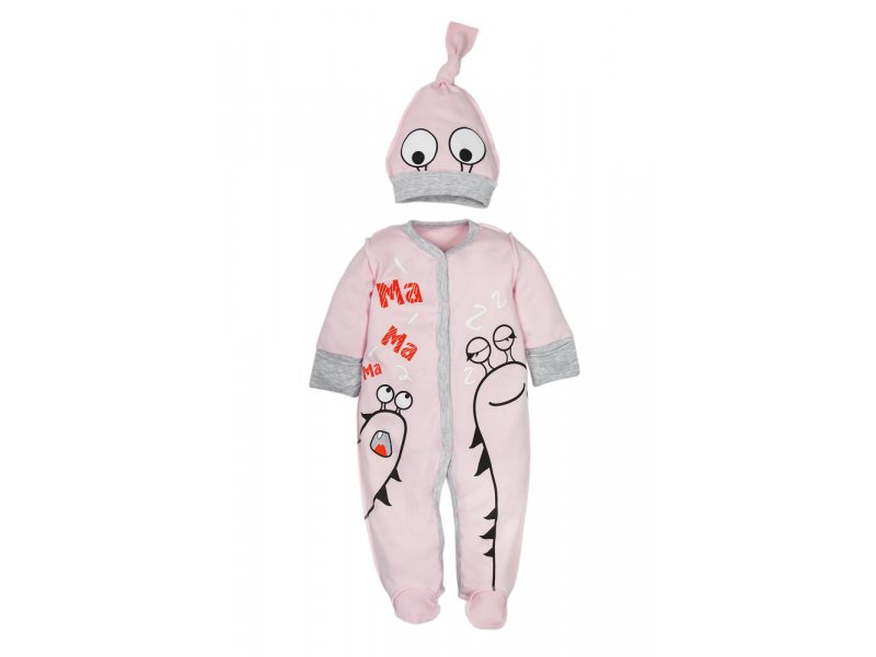 

Комплект одежды Amarobaby, цв. розовый р.56, AMARO-ODM301-R0