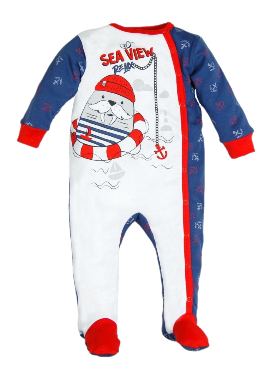 

Комбинезон-слип Amarobaby Sea Life, р. 68, AMARO-ODSL301