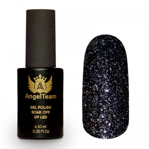 Гель-лак AngelTeam Black diamond, 10 мл