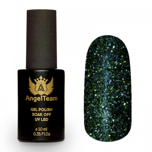 

Гель-лак AngelTeam Green frost, 10 мл