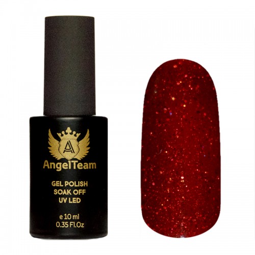 

Гель-лак AngelTeam Red flame, 10 мл