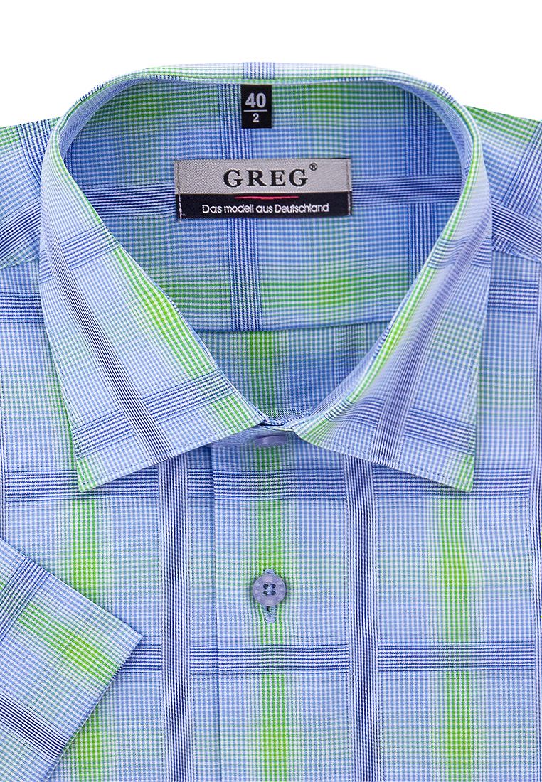 Рубашка мужская Greg 245/301/53/Z голубая 39