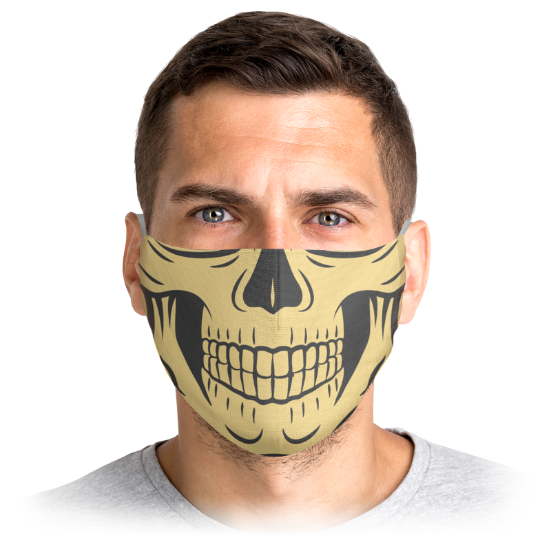 

Многоразовая маска Printio Stop virus! коричневая S, Stop virus!