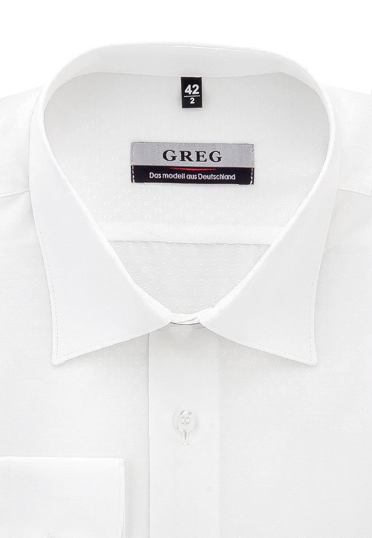 Рубашка мужская Greg 513/319/046 бежевая 45