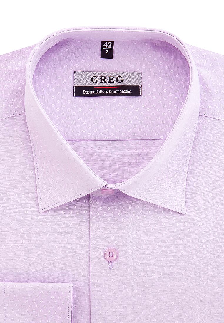 Рубашка мужская Greg 703/319/046 фиолетовая 41