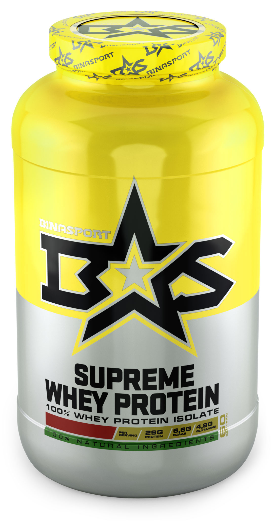 фото Протеин binasport supreme whey protein, 1300 г, chocolate