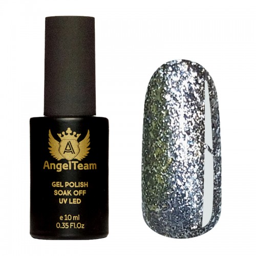 

Гель-лак AngelTeam Gray shine, 10 мл