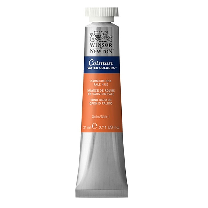 

Акварель Cotman 21 мл бледно-красный кадмий Winsor & Newton WN308103, Cotman