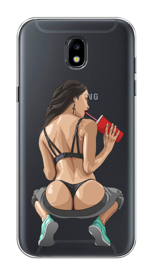 

Чехол на Samsung Galaxy J5 2017 "Сочные булочки", Бежевый;красный;черный, 22850-6