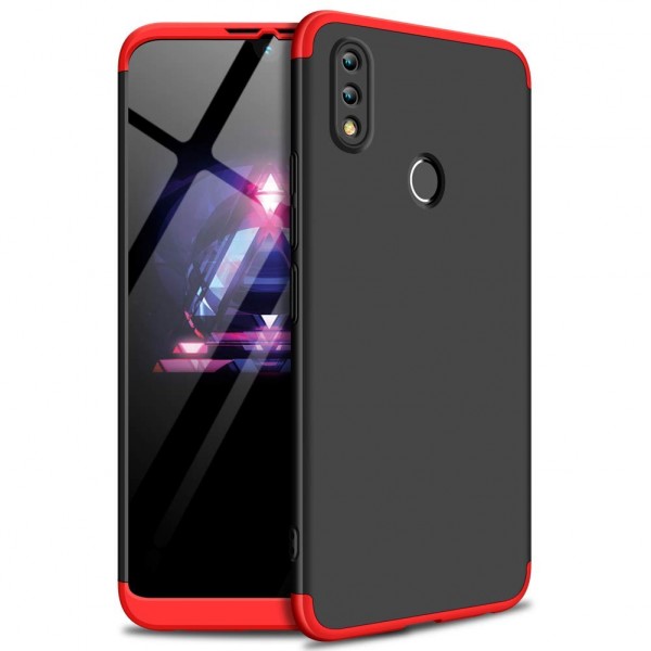 фото Чехол gkk likgus 360 для huawei honor 8x max black/red