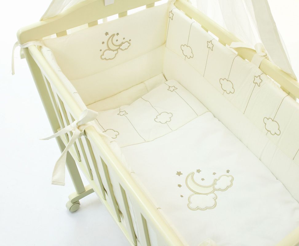 

Набор для колыбели FUNNABABY Luna Elegant крем