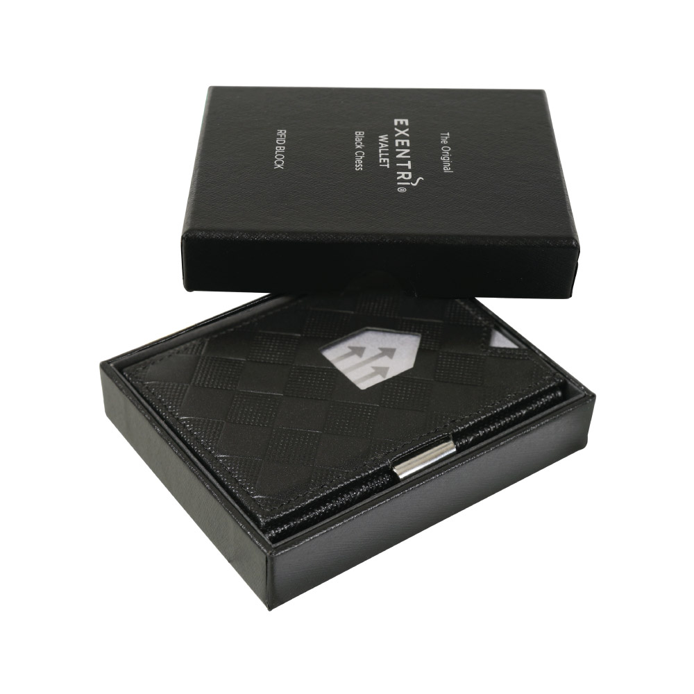 фото Кошелек exentri wallet ex 021 black chess