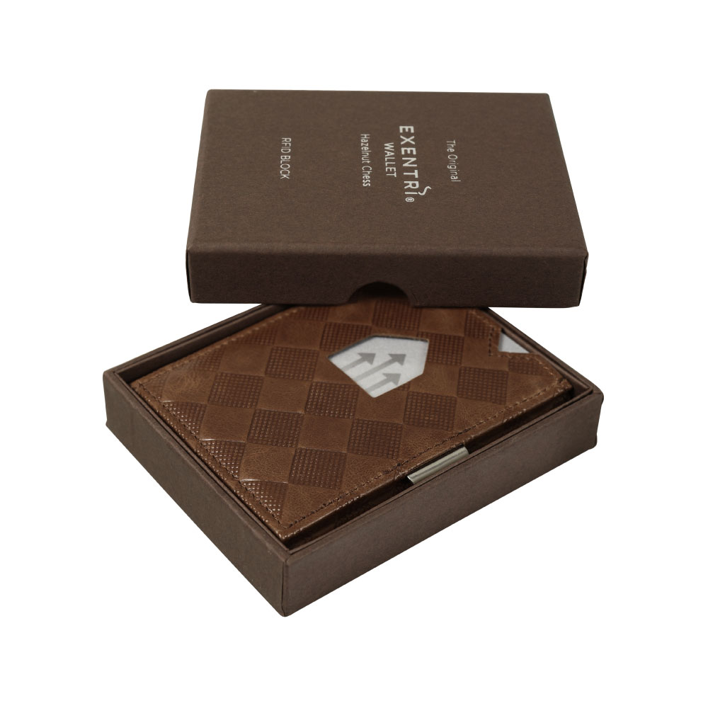 фото Кошелек exentri wallet ex 024 hazelnut chess