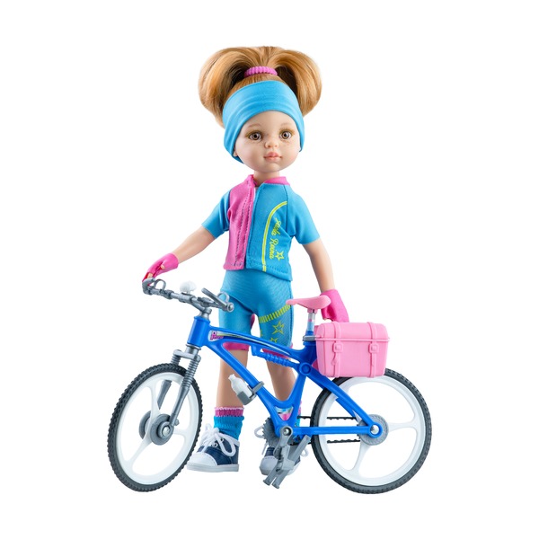 фото Набор paola reina одежда для куклы даши велосипедистки, 32 см