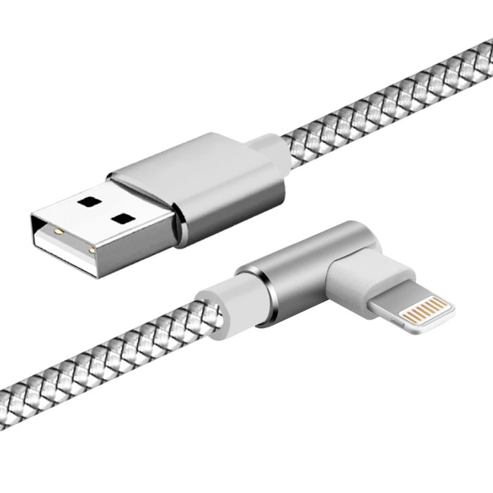 фото Кабель jet.a ja-dc45 usb2.0/lightning 8pin 1m white