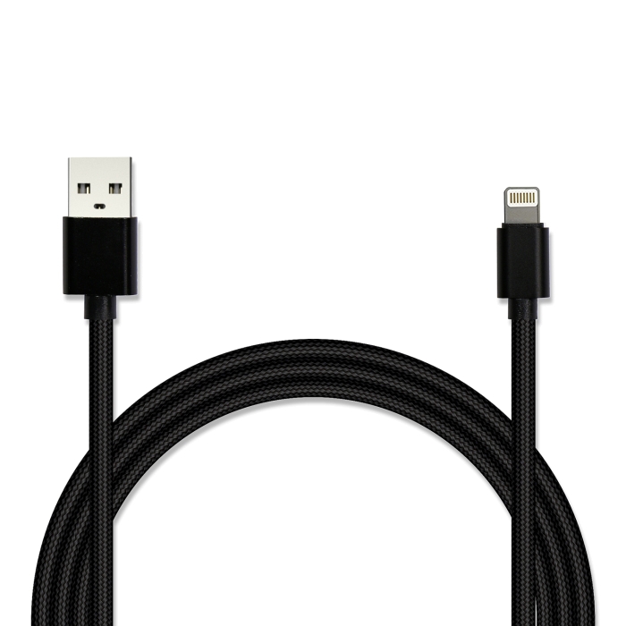 фото Кабель jet.a ja-dc44 usb2.0/lightning 8pin 1м black