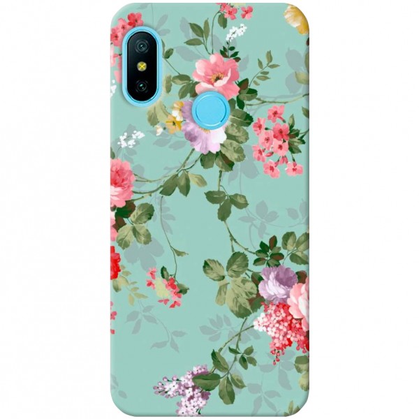 фото Чехол epik printcase для xiaomi mi a2 lite / xiaomi redmi 6 pro (цветы)