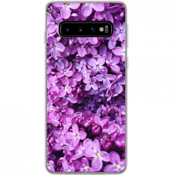 фото Чехол epik printcase для samsung galaxy s10 (сирень)